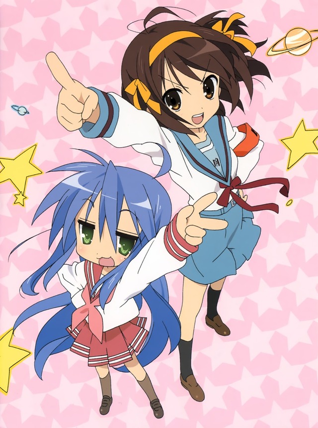 lucky star konata hentai school uniform star lucky haruhi melancholy suzumiya encounter izumi konata gamers haruhisuzumiya