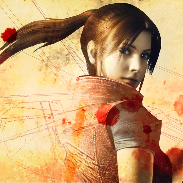 resident evil claire redfield hentai claire redfield gaming raccoon