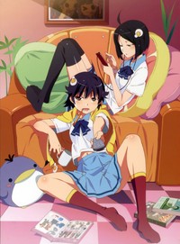 master of mosquiton hentai gallery safe misc xvi karen tsukihi araragi from monoagatari akio watanabe anime youre wasting life watching