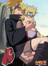 temari hentai temari deidara naruto media