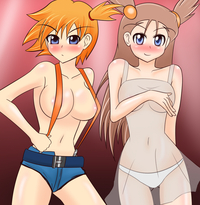 ash & misty hentai dbeaa halubato jasmine misty porkyman pokemon