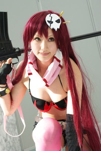 tengen toppa gurren-lagann hentai cosplayer saya yoko littner from tengen toppa gurren lagann sghma