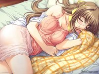 huge breasts hentai sleeping hentai girl huge tits awaits fucked sleep silently waits