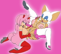 amy rose sonic hentai acf cbc dfaa amy rose rouge bat sonic team thecon