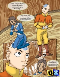 avatar aang hentai comics aang avatar last airbender comic drawn katara comics sperm control