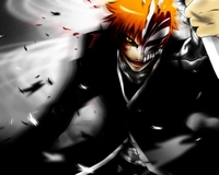 bleach hentai ichigo thumbnails detail bleach kurosaki ichigo shinigami orange hair wallpaper wallpaperhi anime hentai tia harribel nelliel odelschwanck