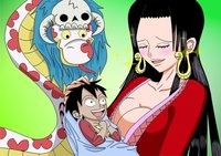 boa hancock and luffy hentai boa hancock luffy gai kaku jin ozdw taichikun