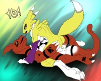 digimon e hentai digimon guilmon renamon