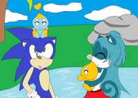 sonic and tails hentai sonic chaos garden miphilis morelikethis cartoons digital