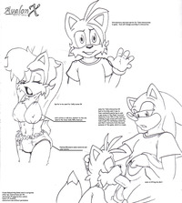 sonic and tails hentai ace sally acorn sonic team hedgehog tails aval