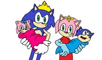 sonic hentai comic sonamy their twins jennithecat zzl morelikethis manga traditional paintings