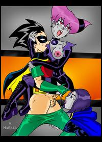 teen titans hentai foundry prophet robin teen titans hentai starfire raven