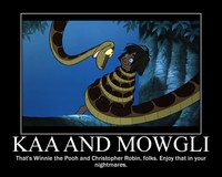 the jungle book hentai jungle book kaa mowgli demotivational hypnosis yaoi