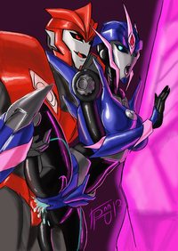 transformers e hentai bedc arcee grriva knockout transformers prime