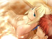 hentai saber fate stay night hollow ataraxia pictures search query bath saber oral sorted page