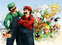 luigi hentai thumbnails detail mario luigi wallpaper wallpaperhi video games hentai princess peach