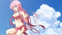 luka megurine hentai bikini megurine luka sky swimsuit vocaloid anime wallpaper album wallpapers manga