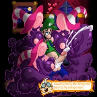 mario vivian hentai lordstevie luigi mansion paper mario shadow siren super bros vivian porn