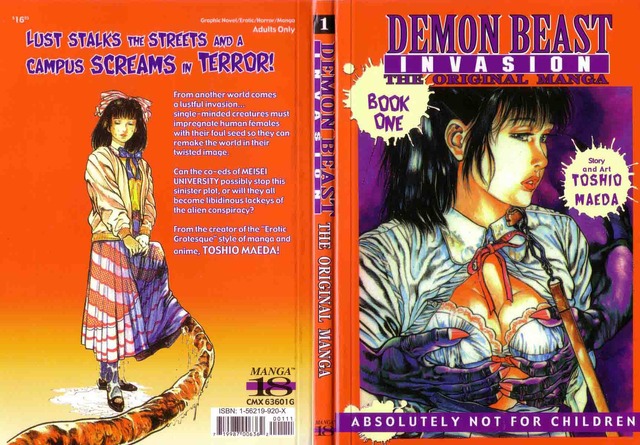 demon beast invasion hentai vol beast demon invasion maeda toshio