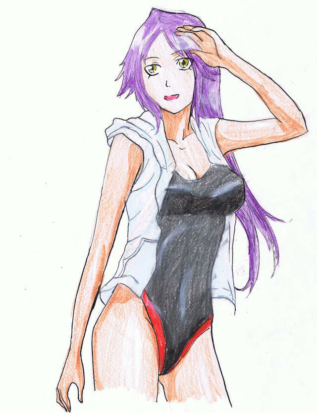 draw manga porn manga from beach bleach pages coloring yoruichi draw jaracke