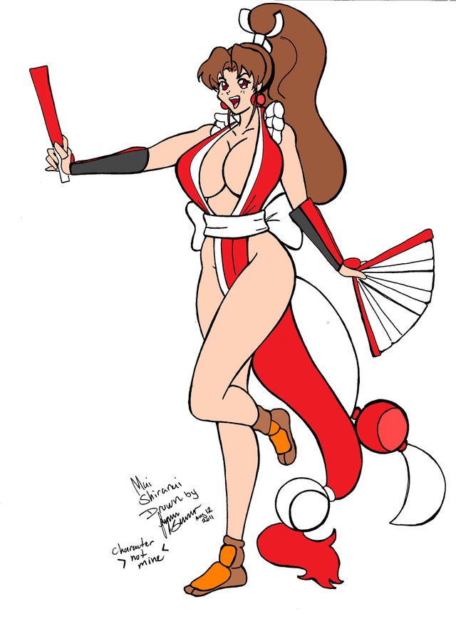 hentai mai porn shiranui art mai shiranui collab rakaithwei