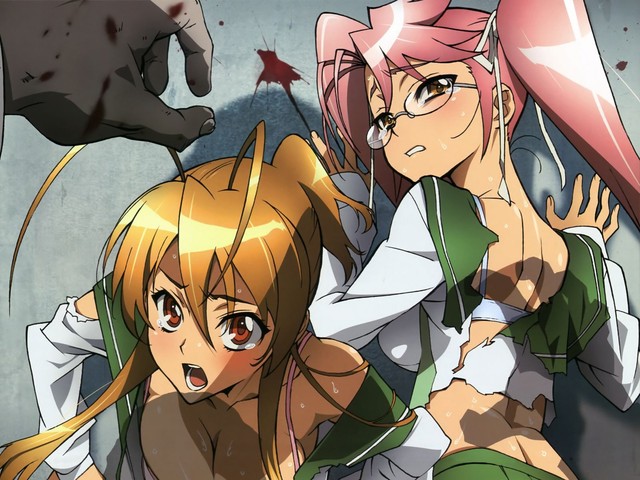 highschool of the dead hentai albums seifuku users highschool dead hair cleavage mix size userpics artifacts pink underwear wallpapers blood bra glasses uploaded saya takagi rei miyamoto torn clothes