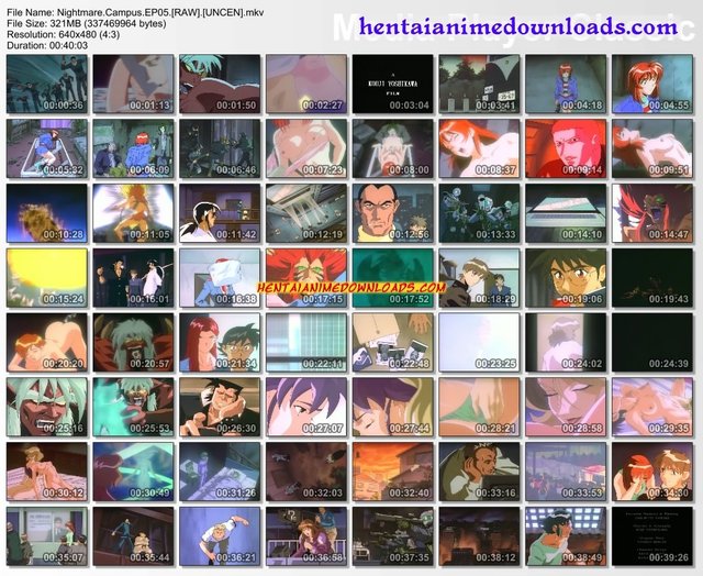 nightmare campus hentai screenshots original media campus nightmare