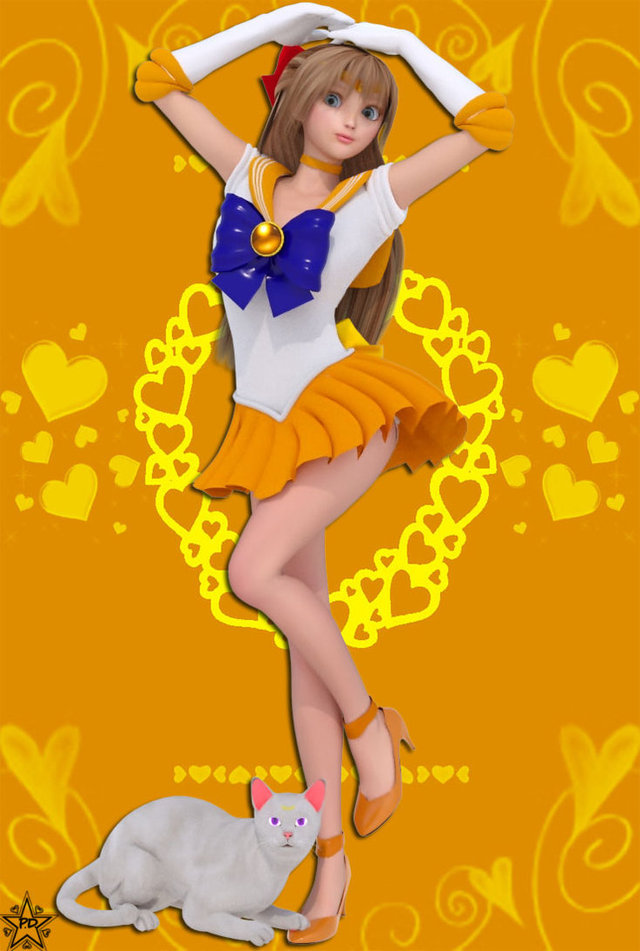 sailor senshi venus five hentai female pre morelikethis sailor venus characters digitalart princessdawn