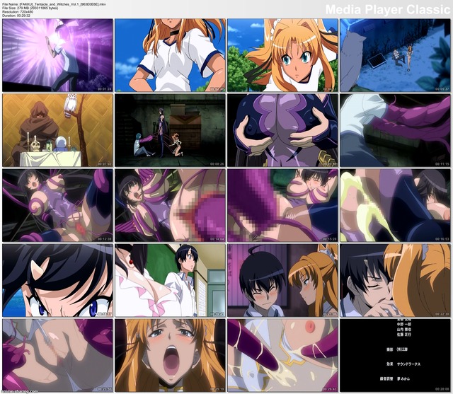 tentacle and witches hentai mkv hentai vol vault ovas english fakku tentacle witches hkvtt