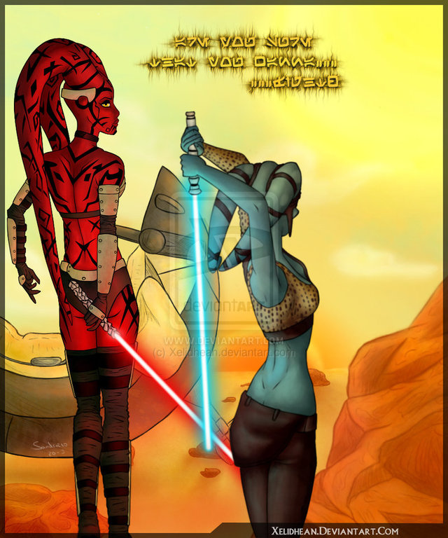 aayla secura hentai talon hell darth aayla secura xelidhean tiefucker