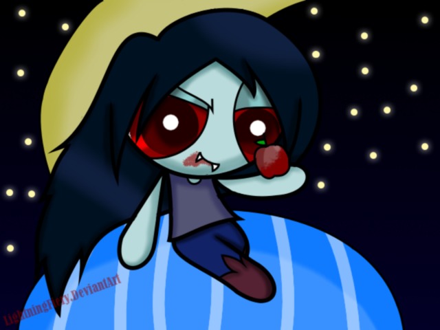 adventure time marceline hentai cartoons movies style digital morelikethis fanart marceline ppg lightningfiery