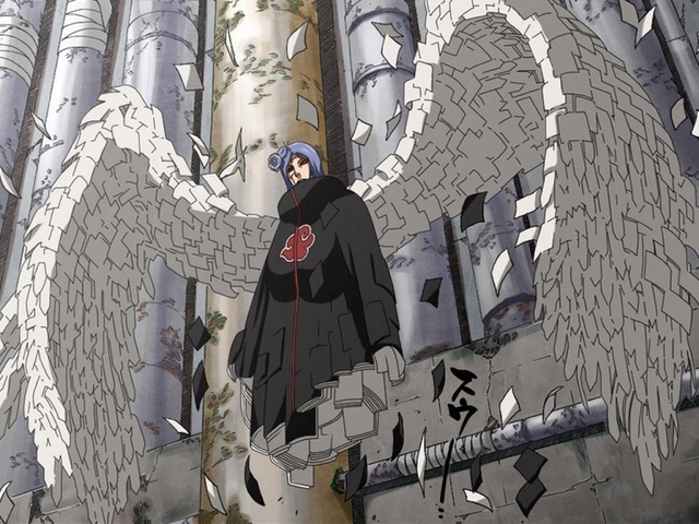 akatsuki konan hentai naruto konan flying