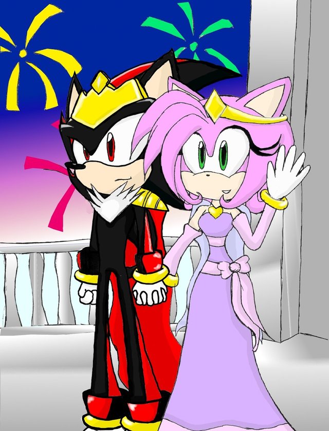 amy rose hentai game art amy shadow queen rose family king animegirl