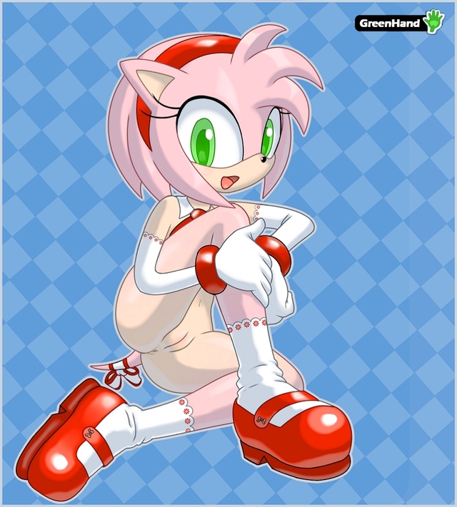 amy rose sonic hentai hentai cbf amy sonic team rose hedgehog cca greenhand