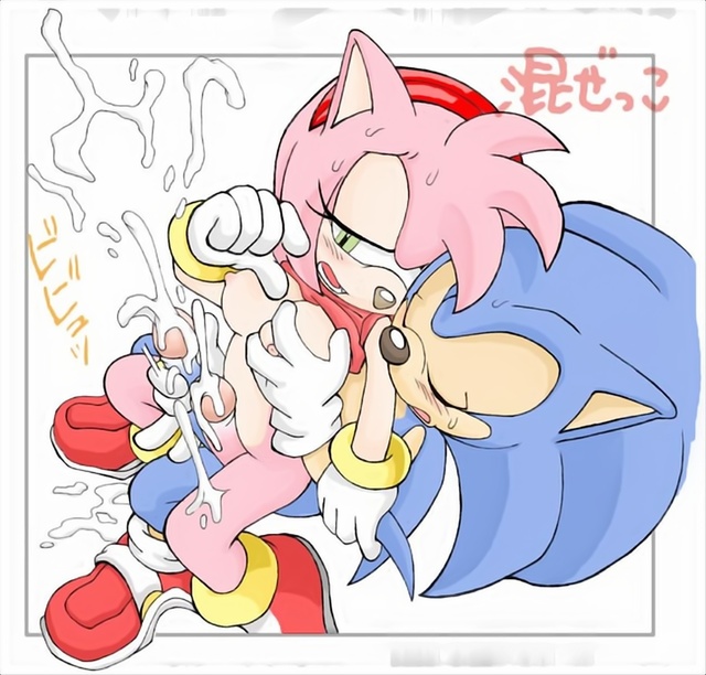 amy rose sonic hentai fucking amy futa sonic fucks rose