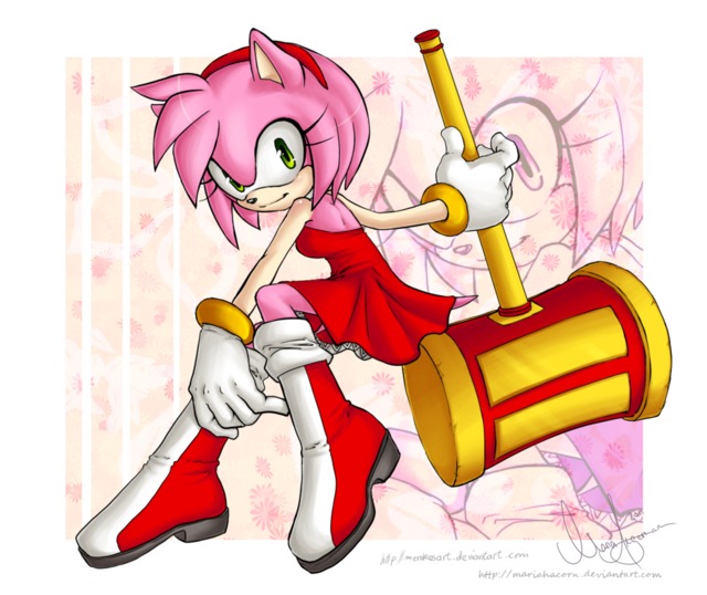 amy rose the hedgehog hentai art amy sexy rose hedgehog coloured mariahacorn