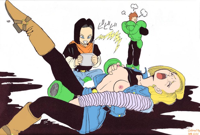 android 18 and cell hentai hentai page pictures album android lusciousnet dragonball andro