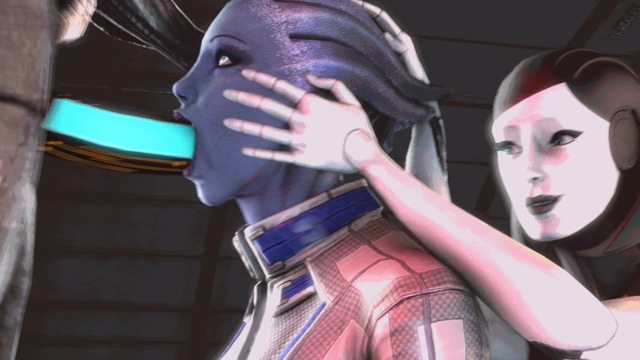 animated hentai 3d hentai animated cgi mass effect liara tsoni legion edi aarvark geth