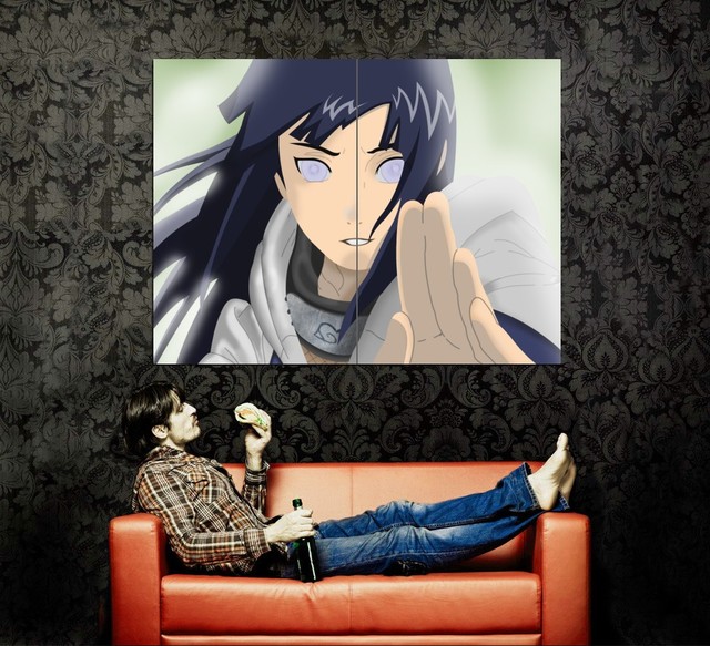 anime hentai naruto and hinata anime naruto manga art huge poster hyuuga hinata giant itm print ntposter