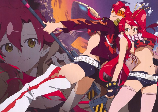 anime hentai pics anime hentai wallpaper tengen toppa gurren lagann yoko littner