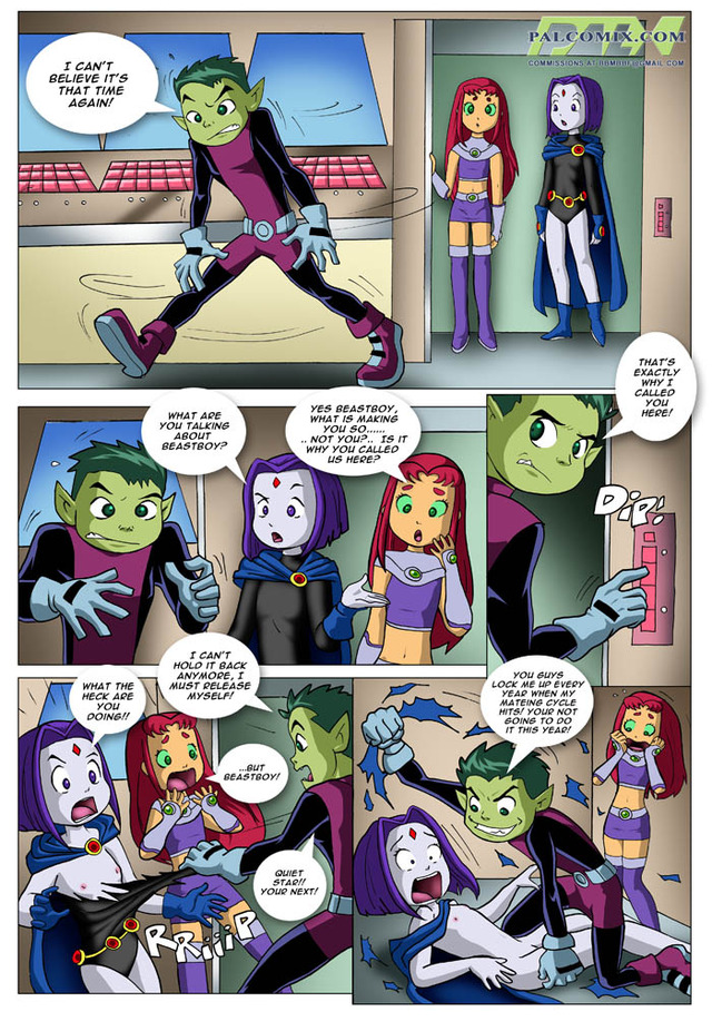 beast boy hentai hentai beast starfire