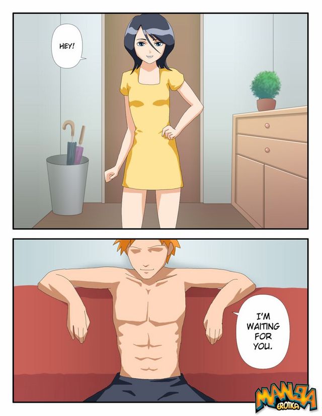 bkeach hentai hentai comics parody attachment hot comic bleach blowjob featuring