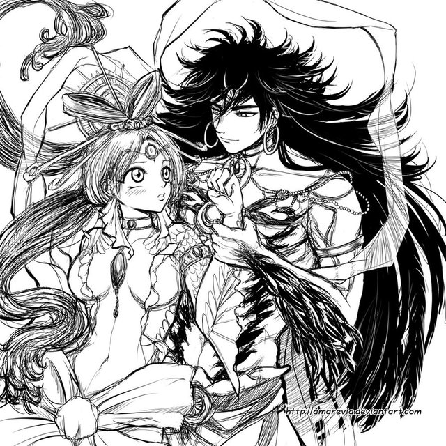 black bird hentai art pre bird magi fish amarevia