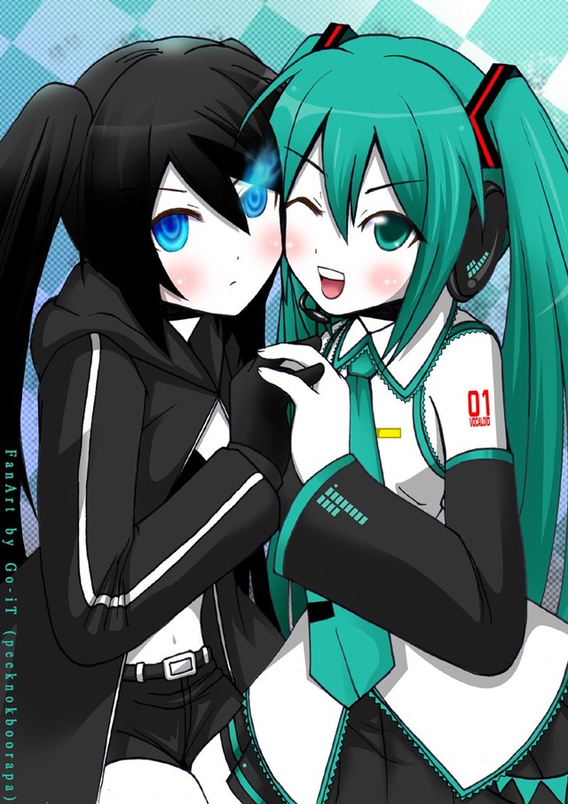 black rock shooter hentai black miku year rock shooter decade peeknokboorapa