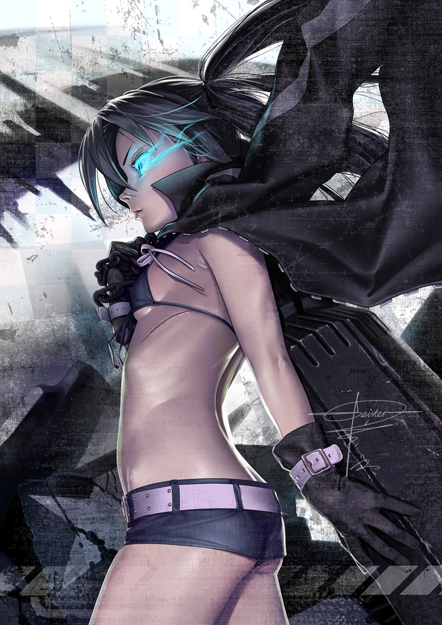 black rock shooter hentai black gallery ero misc miku rock viii shooter hatsune geister geisters