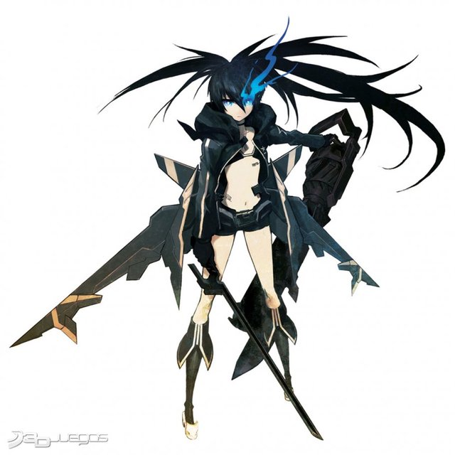 black rock shooter hentai black fotos game journal rock set shooter juegos