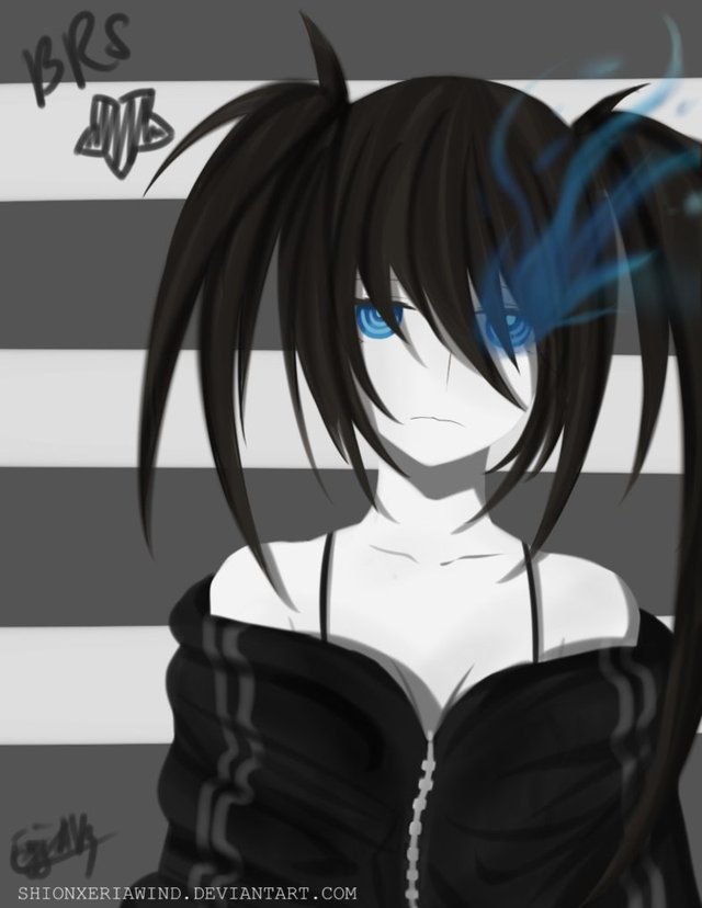 black rock shooter hentai black manga pre digital morelikethis rock shooter paintings shionxeriawind mnhqw