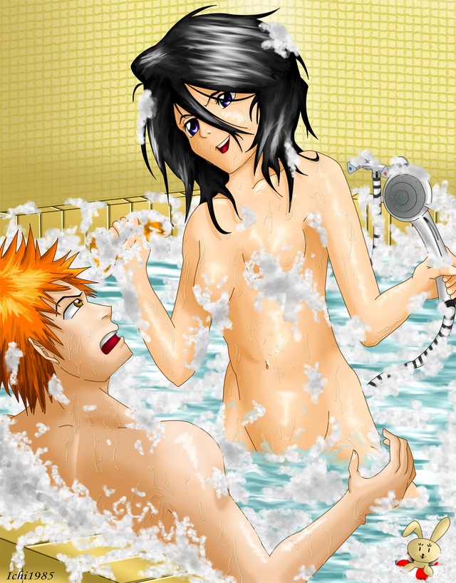 bleach e hentai hentai nude aca bleach ichi aab rukia ichigo kurosaki kuchiki