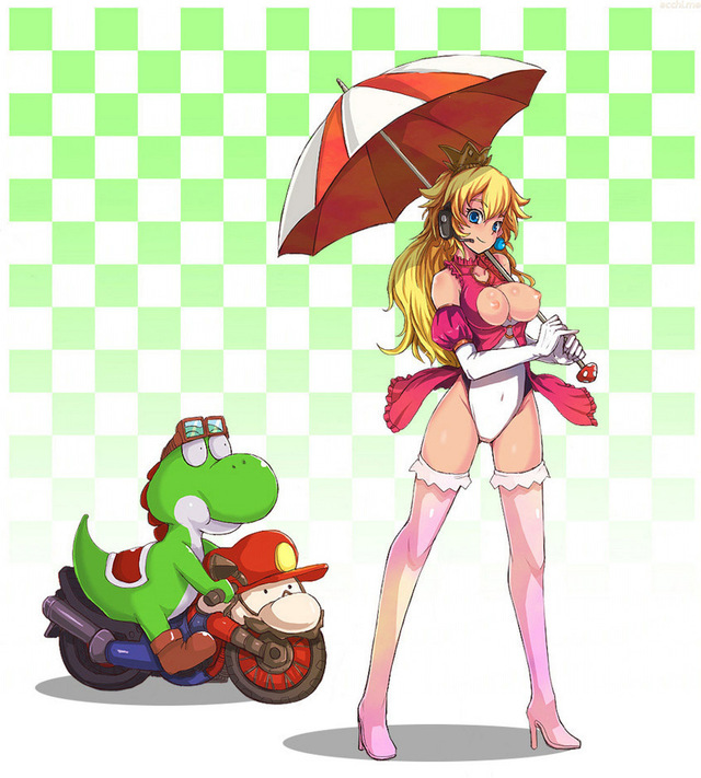 blonde hair hentai hentai original games hair blue eyes elbow gloves media golden jubes shoulders mario condomless