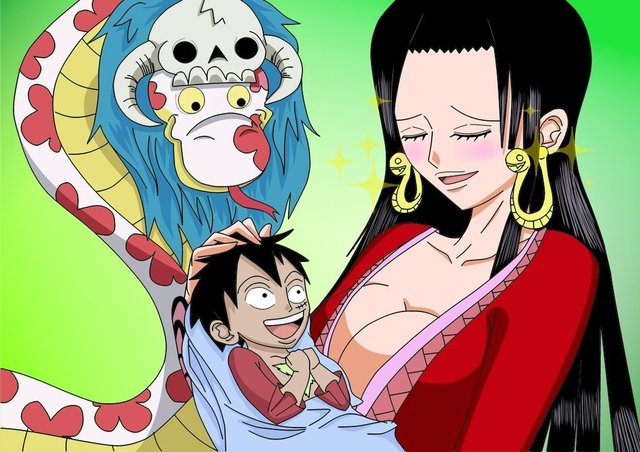 boa hancock and luffy hentai luffy jin boa hancock gai kaku ozdw taichikun